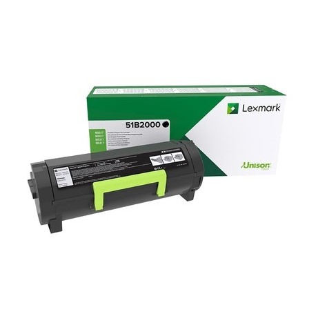 Toner noir Lexmark Return Program pour MS317dn / MS417dn / MX317dn