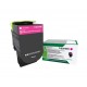 Toner Magenta, rendement élevé, LEXMARK Return Program pour imprimante CS417dn/ Multifonction CX417dn