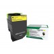 Toner Jaune, rendement élevé, LEXMARK Return Program pour imprimante CS417dn/ Multifonction CX417dn