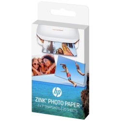 Papier photo adhésif HP ZINK® pour HP Sprocket - 20 feuilles