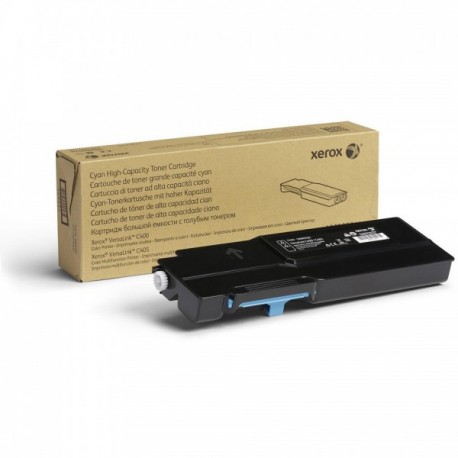 Cartouche de toner cyan XEROX  pour VersaLink C400/C405 - haute capacité (4 800 pages)