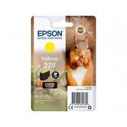 Cartouche Jaune Epson pour Expression Premium XP8500- XP8505 ... - (n°378 - Ecureuil) 