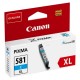 Cartouche d'encre cyanHaute capacité Canon CLI-581C XL pour Gamme PIXMA TS8150 ...