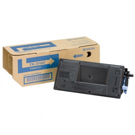 Toner Kyocéra pour ECOSYS P3050, P3055, ... (TK-3160)