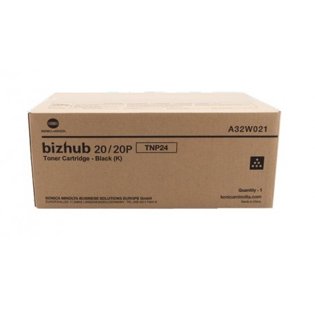 Toner noir Konica Minolta pour Bizhub 20 - 20P (TNP-24)