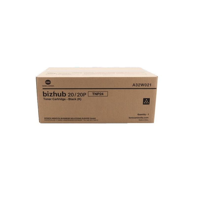 Toner noir Konica Minolta pour Bizhub 20 - 20P (TNP-24)