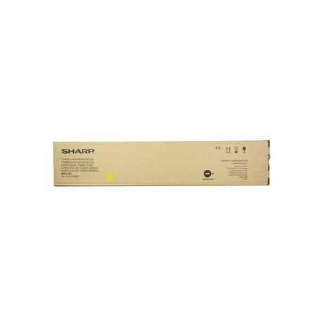 Toner jaune Sharp pour copieur MX-6240N, MX-7040N (MX62GTYA) (MX62GTYB)