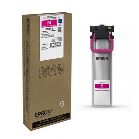 Cartouche Magenta L Epson pour WorkForce pro WF-C5XXX (T9443)