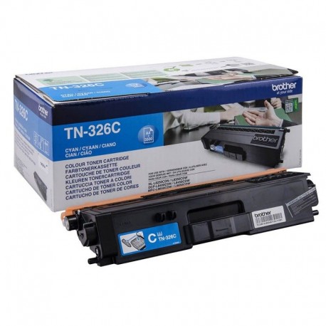 Toner Cyan haute capacité Brother pour HL-L8250CDN/ L8400CDN...(TN326C)