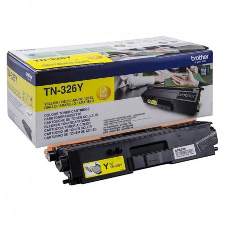 Toner Yellow haute capacité Brother pour HL-L8250CDN/ L8400CDN...(TN326Y)