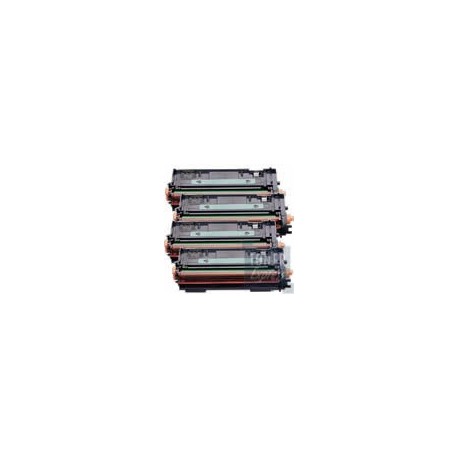 KIT Toner Générique Cyan/ Magenta/ Jaune +Noir pour imprimantes Lexmark Optra C 710...