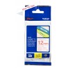 Cassette à ruban Brother pour étiqueteuse TZe-232 originale – Rouge sur blanc, 12 mm de large
