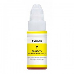 Cartouche d'encre Jaune Canon GI-490 pour PIXMA G1400...