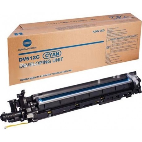 Developpeur Cyan Konica Minolta pour Bizhub C224... (DV512C)