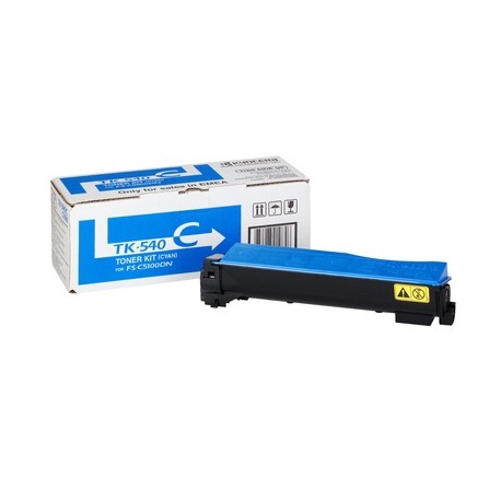 Toner cyan Kyocera Mita pour  FS C5100DN (TK-540C) 