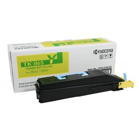 Toner jaune Kyocera Mita pour TaskAlfa 250ci / 300ci (TK-865Y)