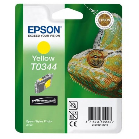 Cartouche Encre Jaune EPSON (T0344)