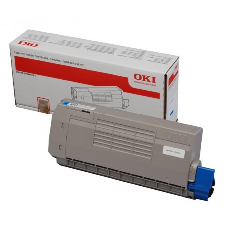 Toner cyan Oki pour C712N - C712DN