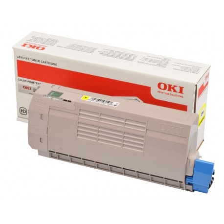 Toner Jaune Oki pour C712N - C712DN