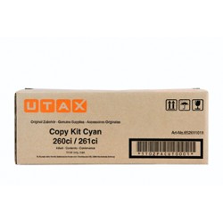 Toner cyan Utax pour 260ci / Triumph Adler DA color 260ci (TN260C)