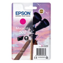 Cartouche d'encre Magenta Epson pour WorkForce WF-2860dwf ... (n°502) - 165 pages.