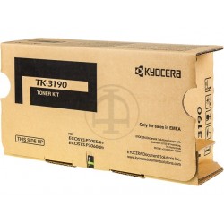 Toner Kyocéra pour ECOSYS P3055, P3060dn (TK-3190)
