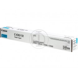 Toner cyan Canon pour IRC 5535i/ 5540i/ 5500 ...  (C-EXV51C)