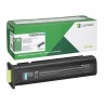 Cartouche de toner Return Program Cyan LEXMARK pour CS827de, CX827de