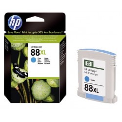 Cartouche Cyan HP pour Office Jet K5400 ... (N°88XL)