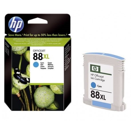 Cartouche Cyan HP pour Office Jet K5400 ... (N°88XL)