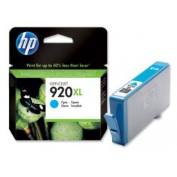 Cartouche Encre cyan HP pour officejet 6500 ... (N°920XL)