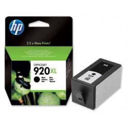 Cartouche Encre noire HP pour officejet 6500 ... (N°920XL)