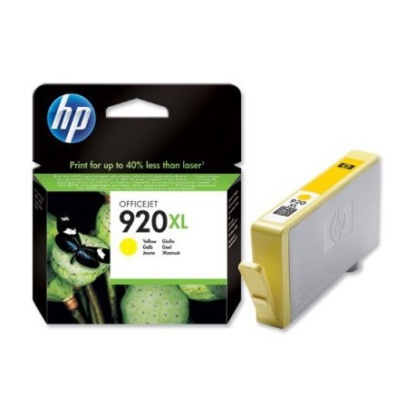 Cartouche Encre jaune HP pour officejet 6500 ... (N°920XL)