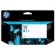 Cartouche cyan HP Vivera pour HP T610 / T1100 ... (N°72)