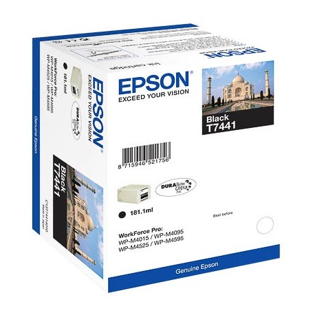 Cartouche noire Epson pour WorkForce pro WP-M4015...