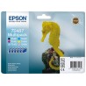 Multipack 6 cartouches Epson R200/R300...(T0487)