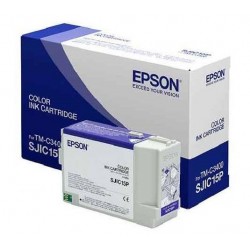 Cartouche d'encre 3 Couleurs EPSON (26.3 ml) pour Imprimante TM-C3400 (SJIC15P)