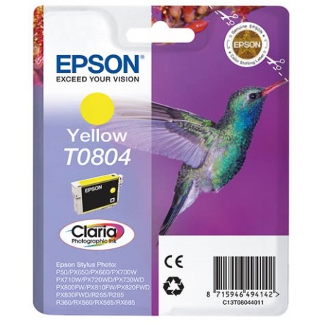 Encre jaune Claria Technologie pour Epson R265 / RX560 / R360