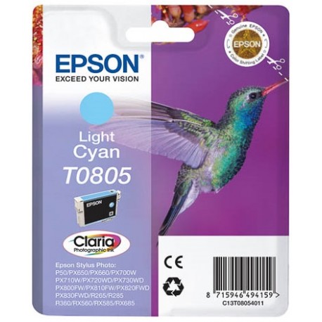 Encre light cyan Claria Technologie pour Epson R265 / RX560 / R360