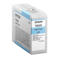 Cartouche d'encre light Cyan pour Epson SC-P800 (T8505)
