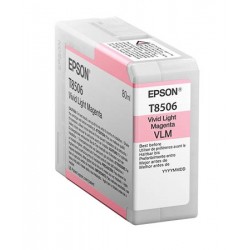 Cartouche d'encre Light Magenta pour Epson SC-P800 (T8506)