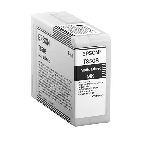 Cartouche d'encre matte Noire pour Epson SC-P800 (T8508)