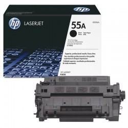 Toner noir HP pour laserjet P3010 (55A)