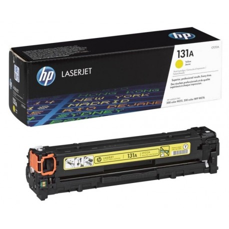 Toner jaune HP pour laserjet Pro 200 M276 / M251 ... (131A)