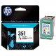 Cartouche d'encre couleur HP pour Officejet J5780 (N°351 / N°141)