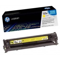 Toner jaune HP pour Colorlaserjet CP 1215 / 1515 / 1518 (125A)