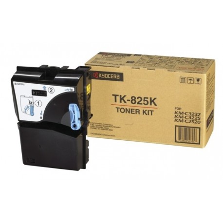 Toner noir Kyocera Mita KMC2520 / KMC3225 / KMC3232 ...(TK-825K)