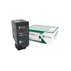 Cartouche de toner Return Program Cyan LEXMARK pour CS/CX 727, CS728  (10K) 