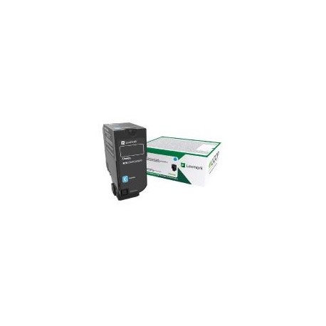 Cartouche de toner Return Program Cyan LEXMARK pour CS/CX 727, CS728  (10K) 