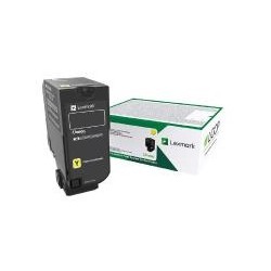 Cartouche de toner Return Program Jaune LEXMARK pour CS/CX 727, CS728  (10K) 